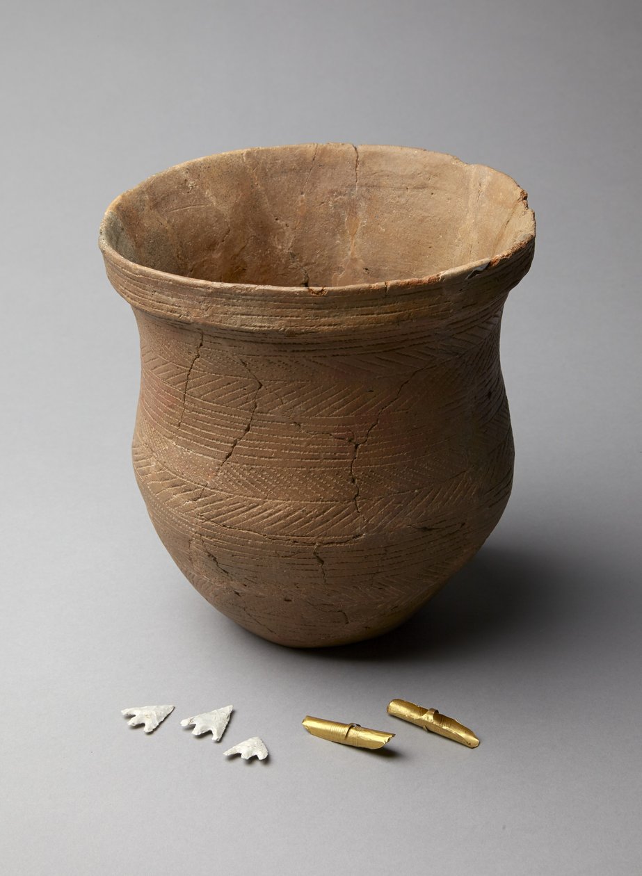 Bägare, c.2500-c.2150 f.Kr. (keramik) av Early Bronze Age