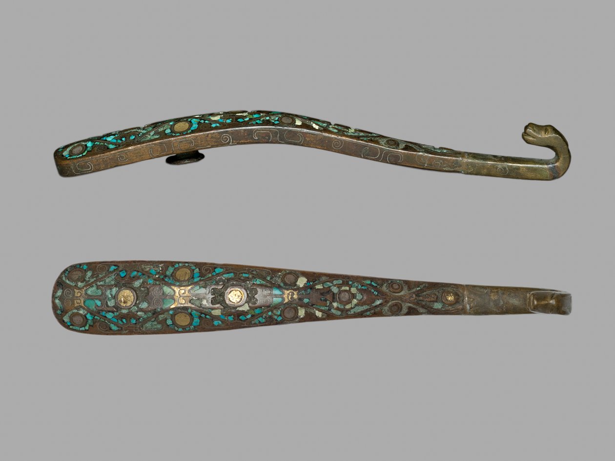Bältesspänne, östra Zhou-dynastin, 770-221 f.Kr av Eastern Zhou Dynasty Chinese School