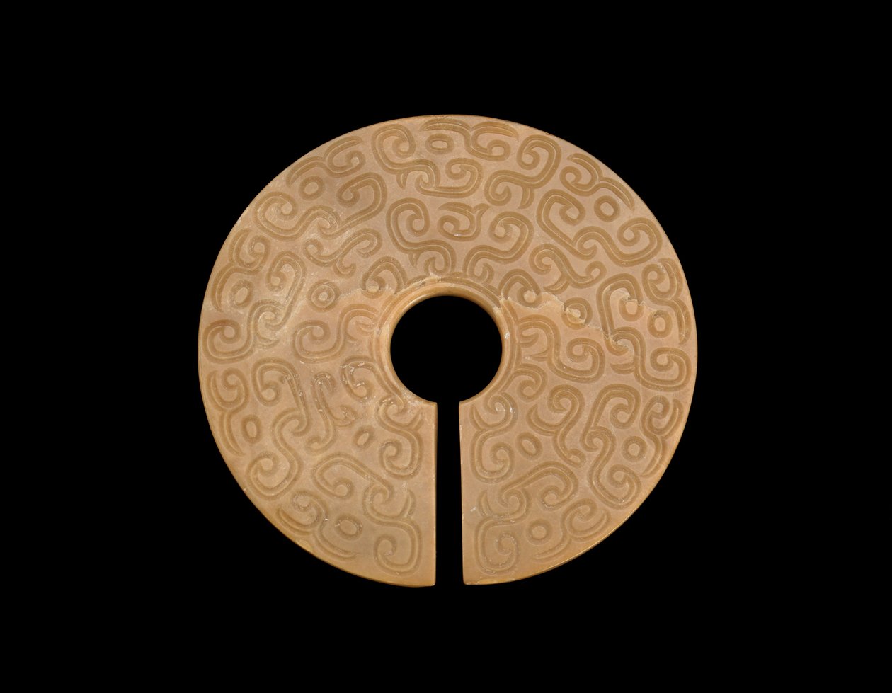 Örhänge med drakar, 800-700 talet f.Kr av Eastern Zhou Dynasty Chinese School