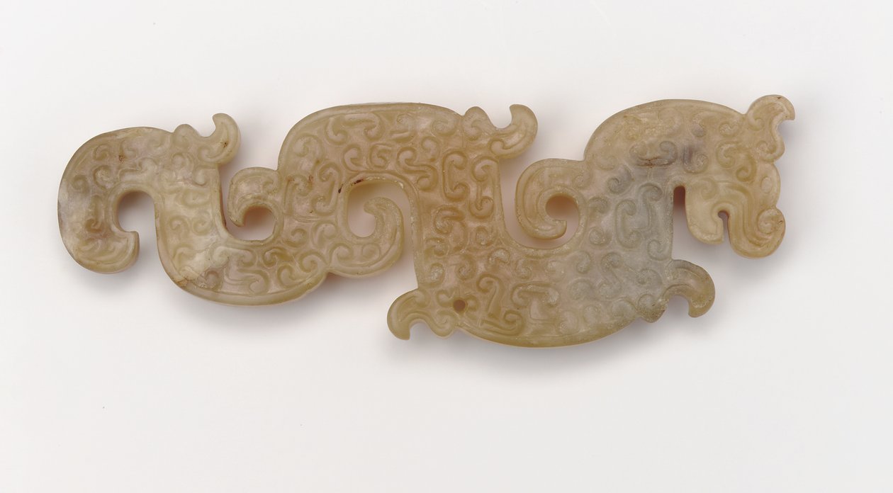 Hängsmycke av Eastern Zhou Dynasty Chinese School