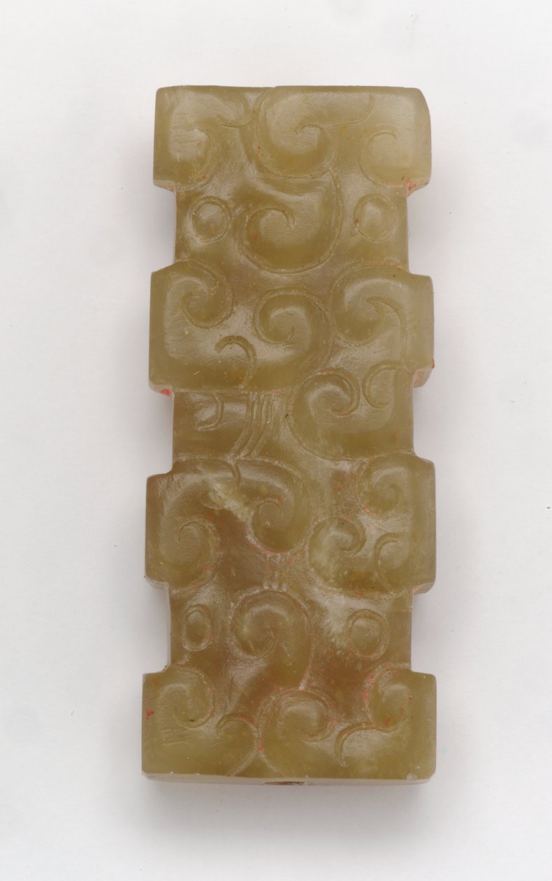 Rektangulärt hänge av Eastern Zhou Dynasty Chinese School