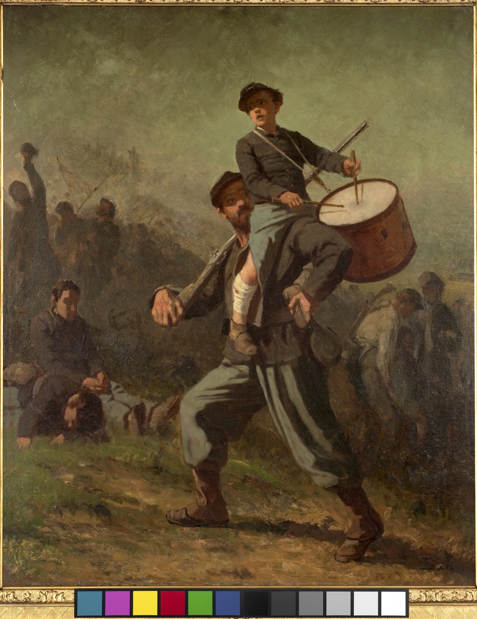 Sårad Drummer Boy, 1865-69 av Eastman Johnson