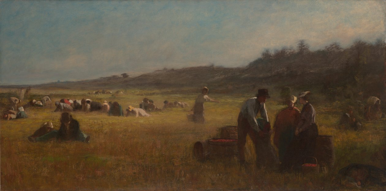Tranbärsplockare av Eastman Johnson