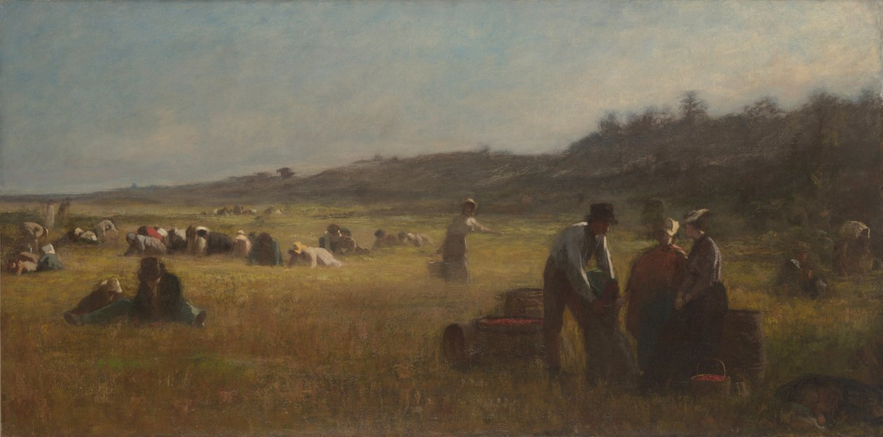 Tranbärsplockare, ca 1878-79 av Eastman Johnson