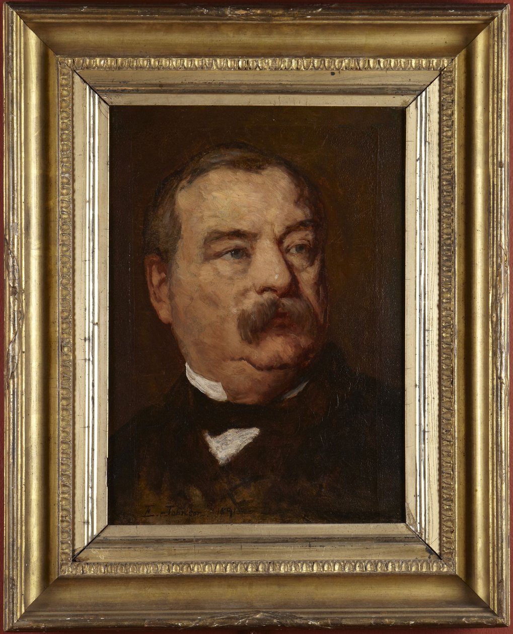Grover Cleveland av Eastman Johnson