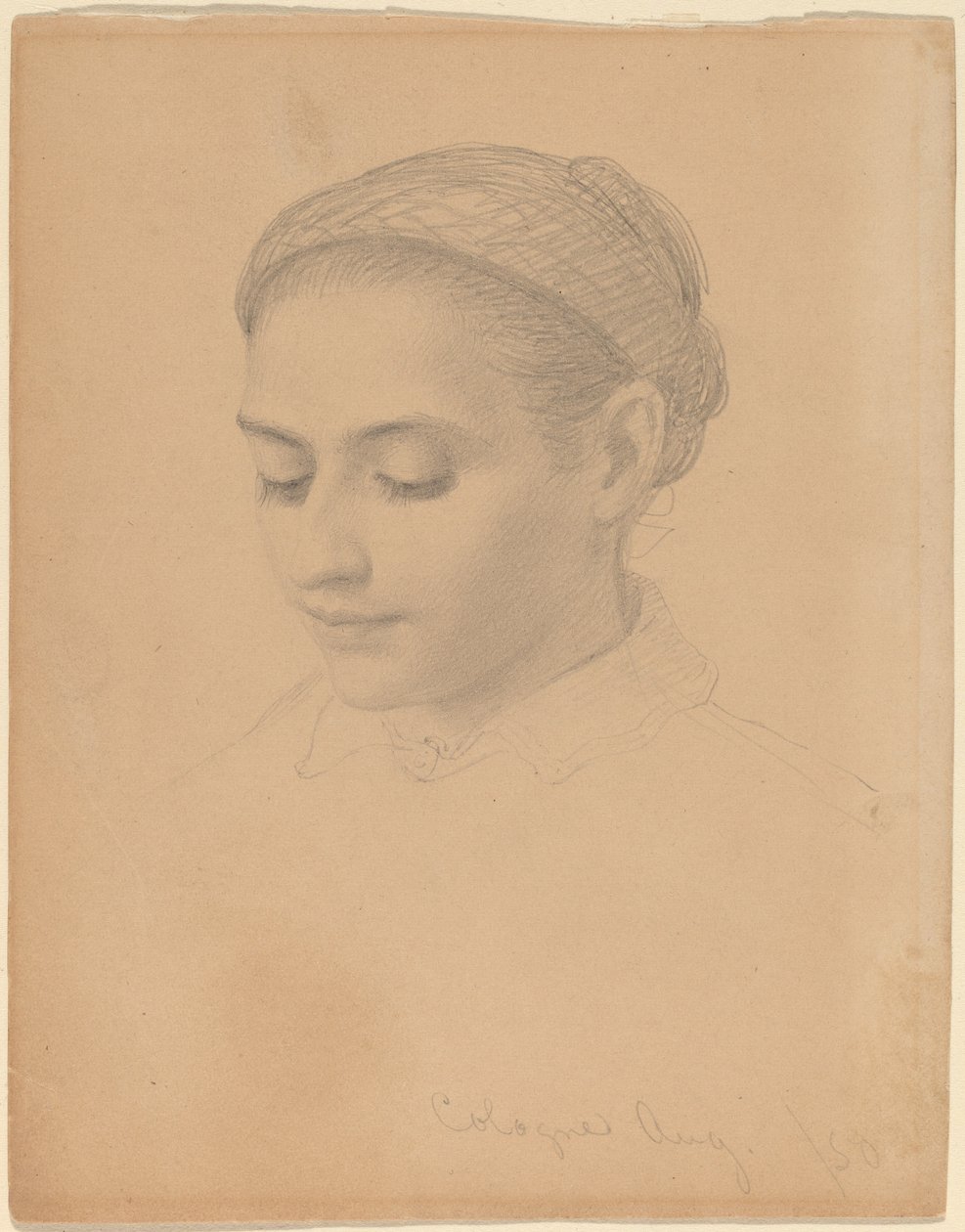 Chef för en ung kvinna av Eastman Johnson