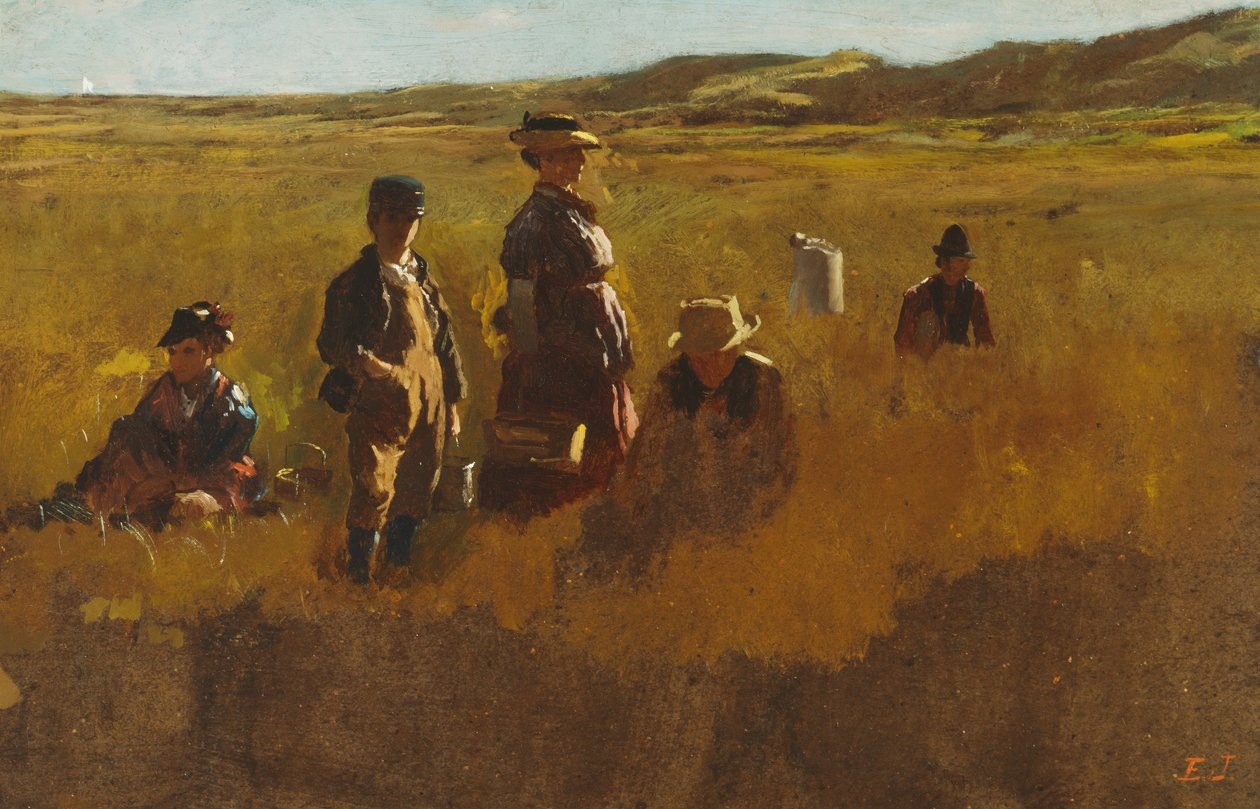 In the Fields, c.1878-80 av Eastman Johnson