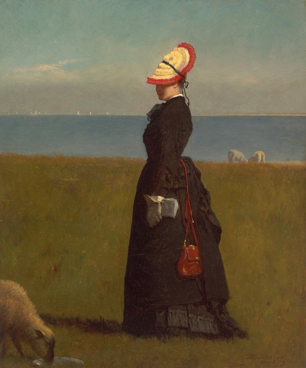 Lambs, Nantucket av Eastman Johnson
