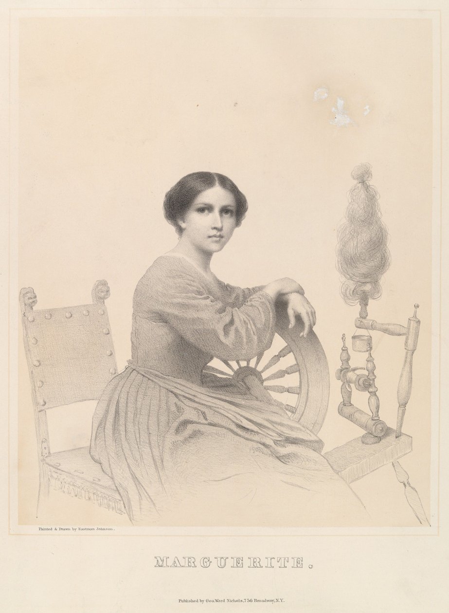 Marguerite av Eastman Johnson