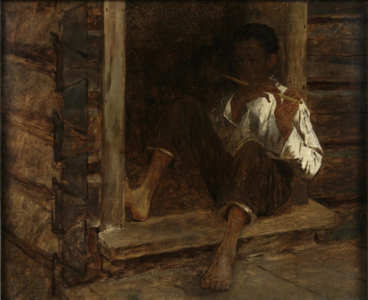 Negro Boy av Eastman Johnson