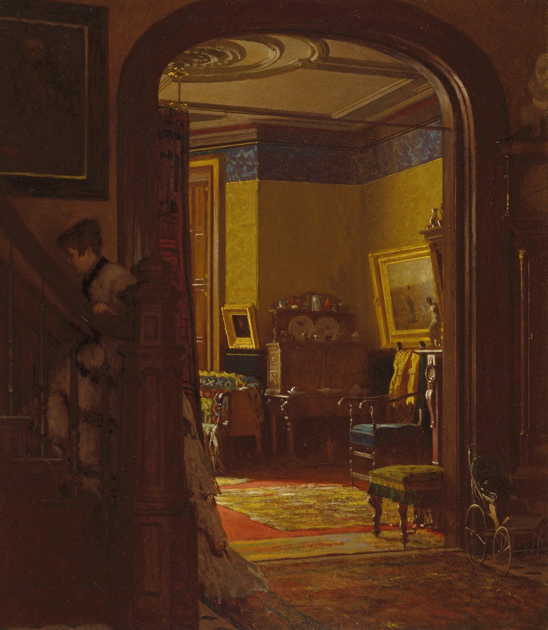 Inte hemma av Eastman Johnson
