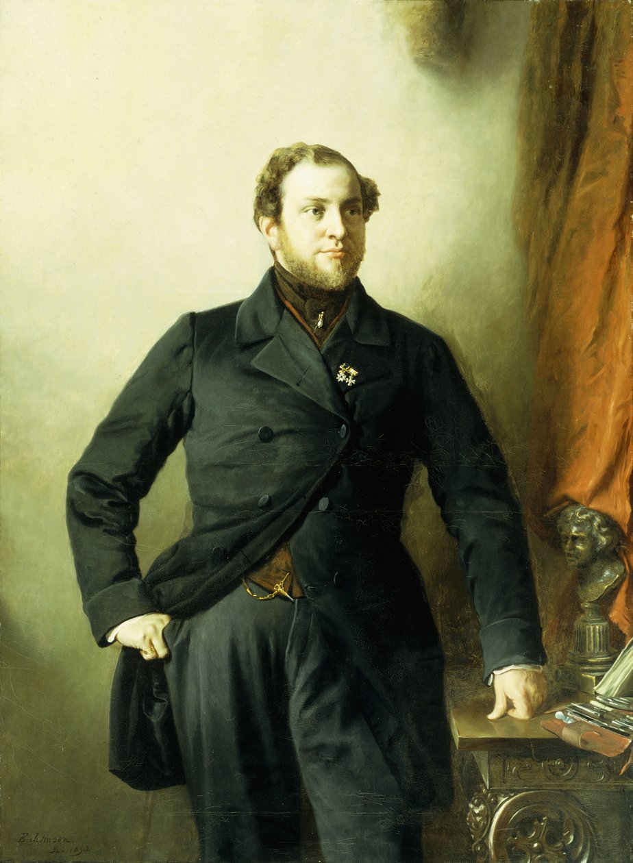 Porträtt av Dr, 1853 av Eastman Johnson