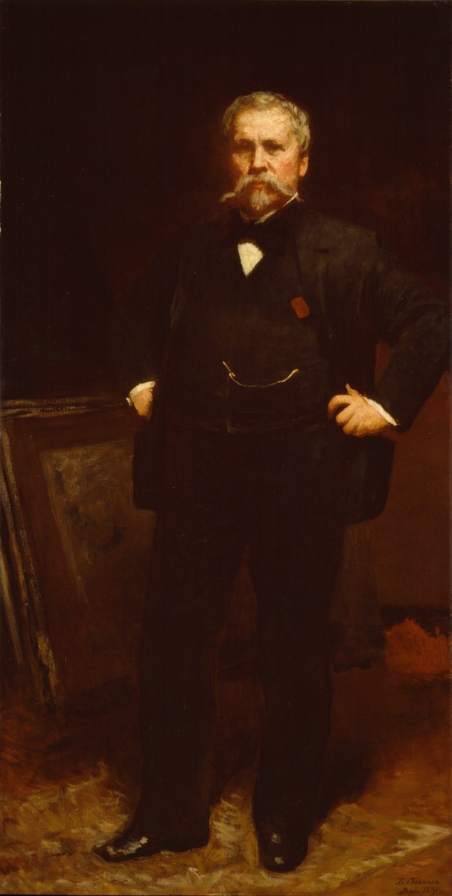 Självporträtt av Eastman Johnson
