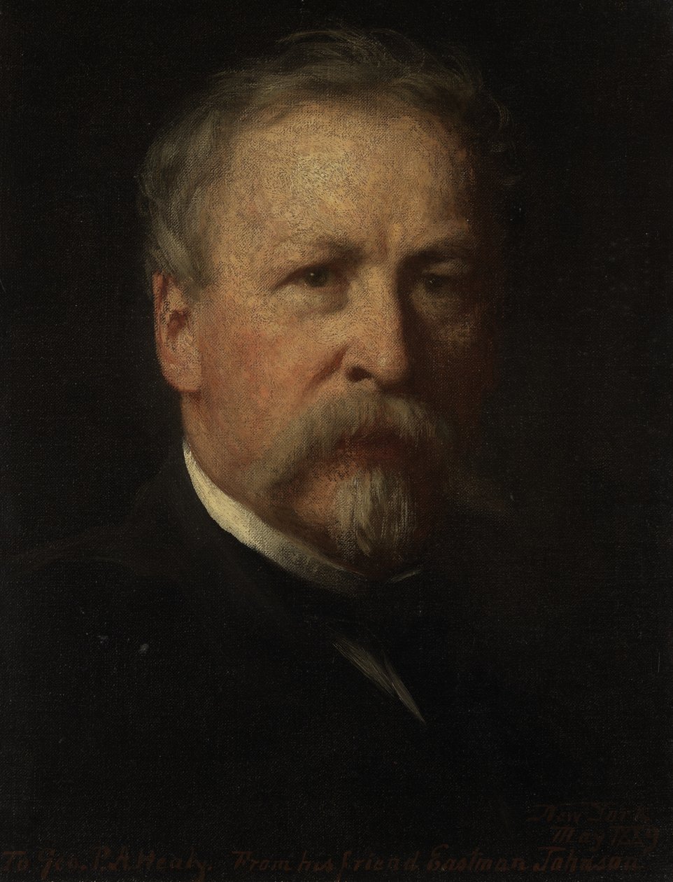 Självporträtt, 1889. av Eastman Johnson