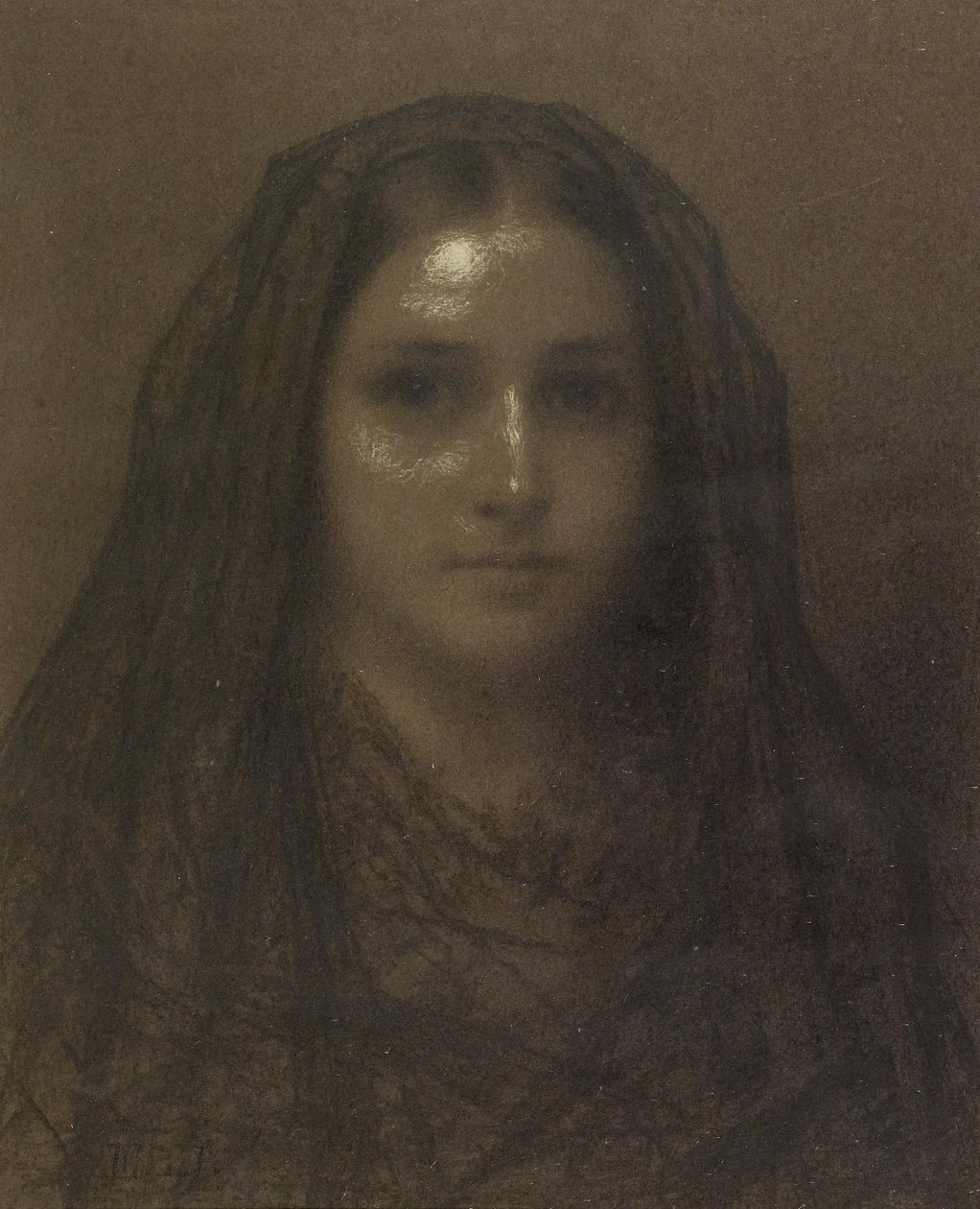 Spansk kvinna av Eastman Johnson