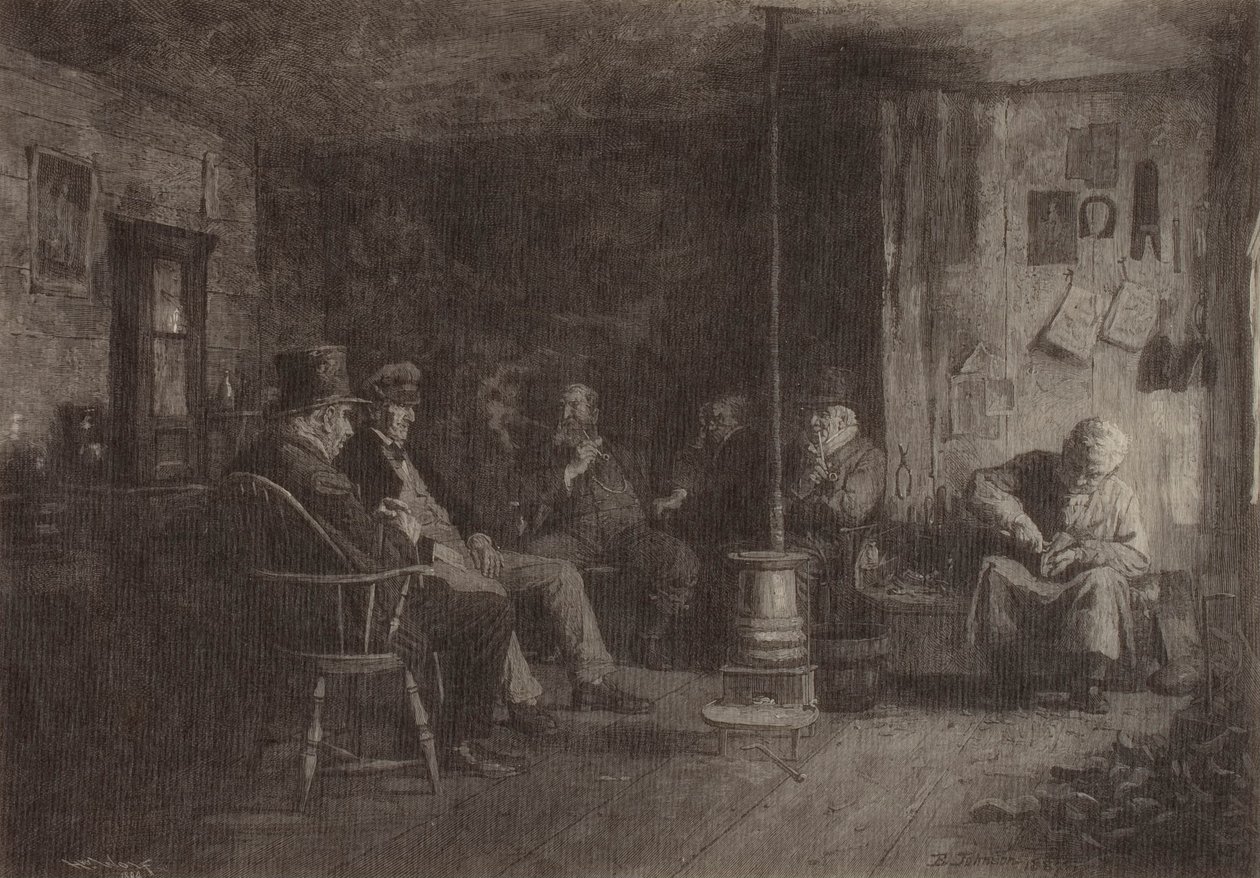 Nantucket-filosofiskolan av Eastman Johnson