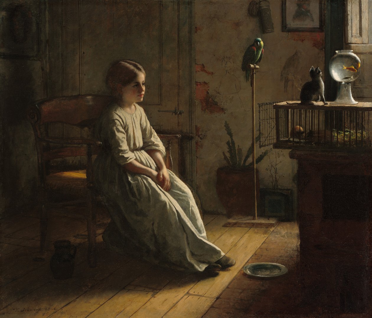 Husdjuren av Eastman Johnson
