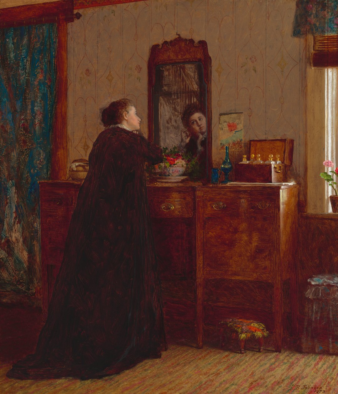Toaletten av Eastman Johnson