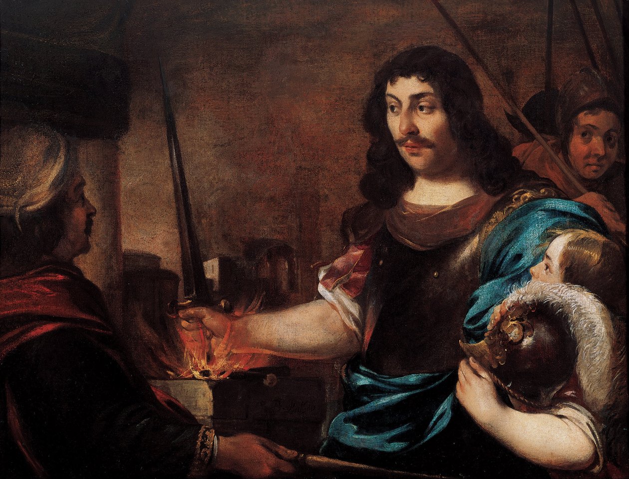 Hjälten till Caius Mucius Scaevola av Eberhart Keilhau