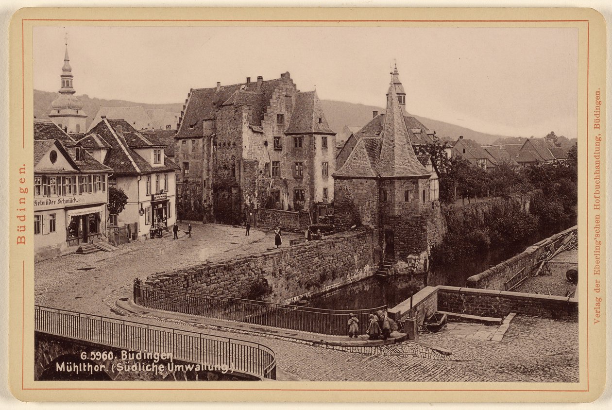 Budingen. Muhlthor. (Södra inhägnaden) av Eberlingschen