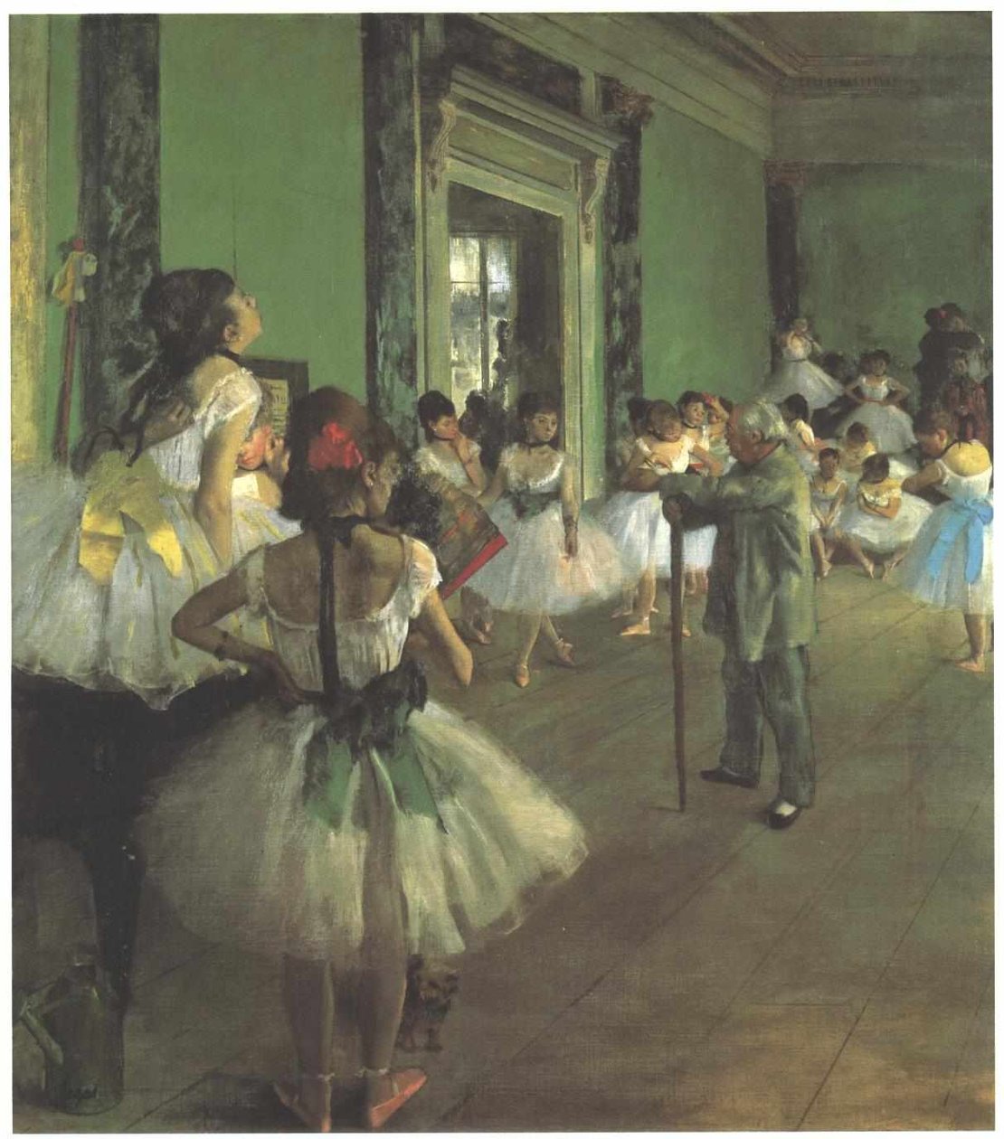  La classe de danseThe Dance ClassnDeutsch: Die Tanzklassen  av Edgar Degas