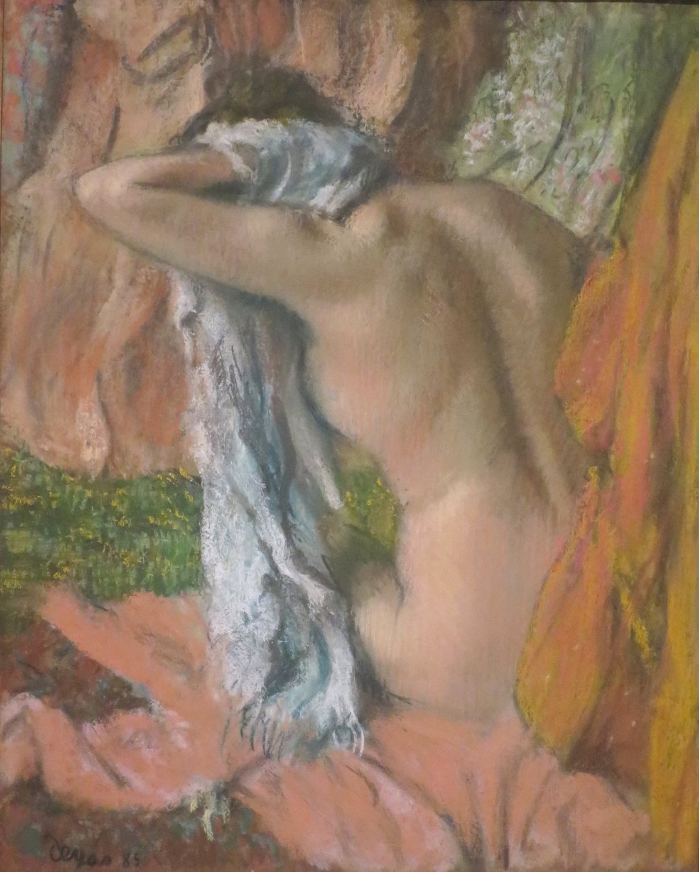 After the Bath av Edgar Degas