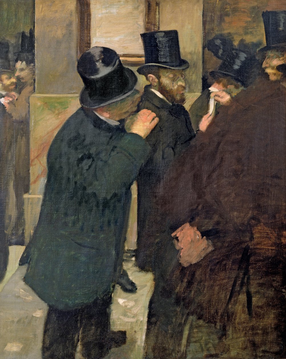På Börsen, c.1878-79 av Edgar Degas