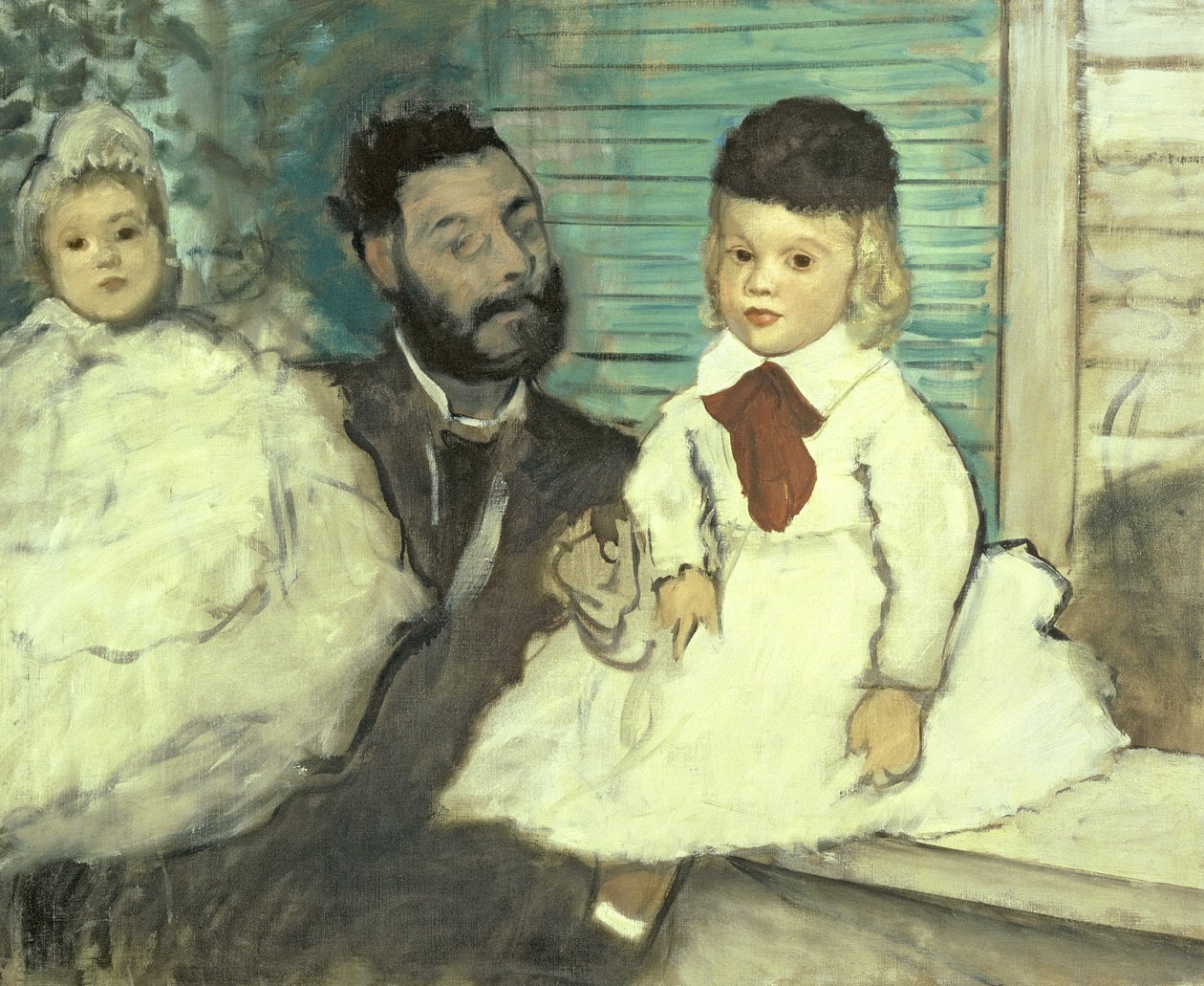 Comte Le Pic och hans söner av Edgar Degas