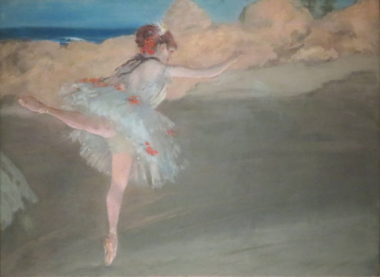 Dancer in Pointe by Edgar Degas, Norton Simon Museum.JPG av Edgar Degas