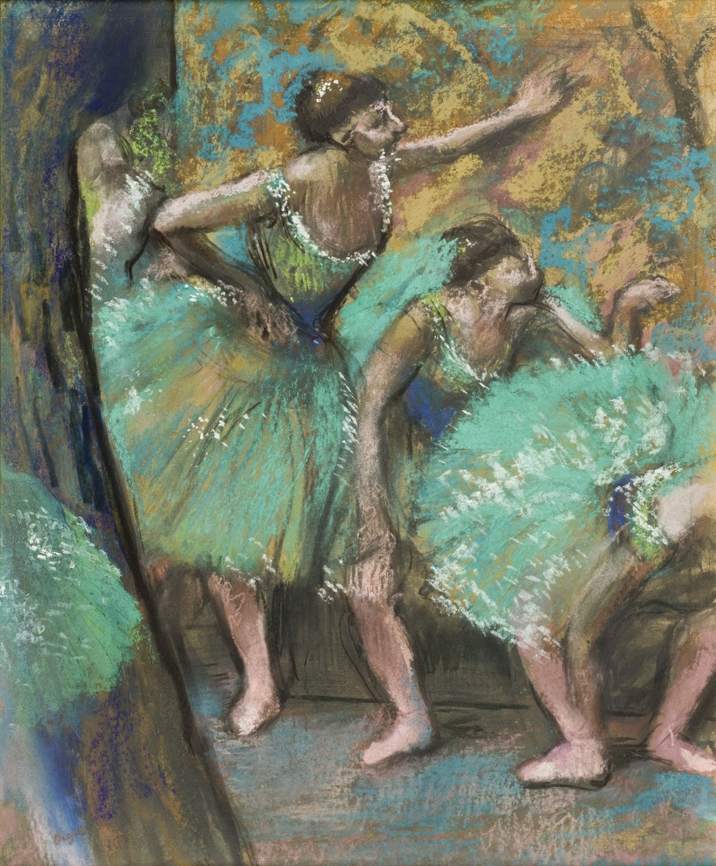 Dansare, 1898 (pastell på papper ombord) av Edgar Degas
