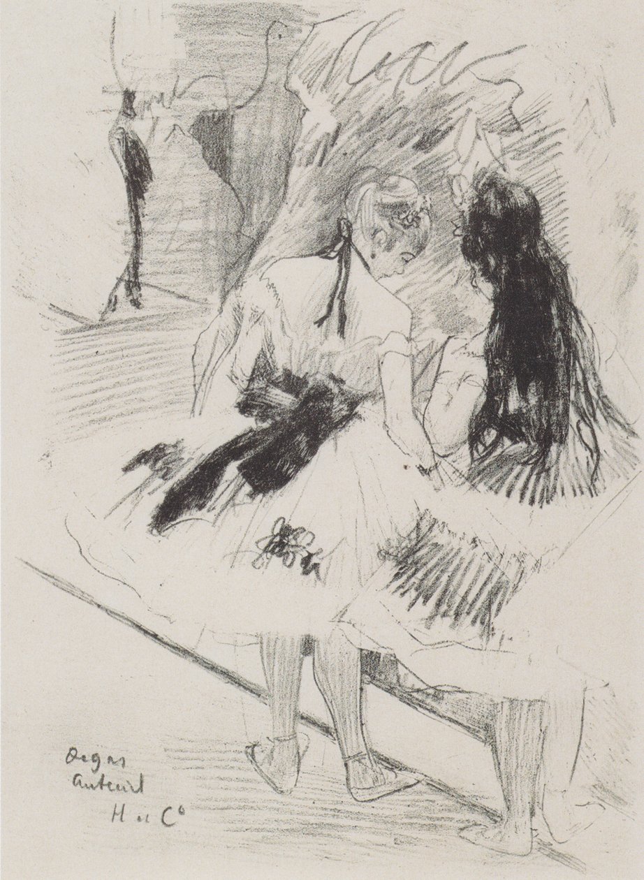 Bakom kulisserna av Edgar Degas