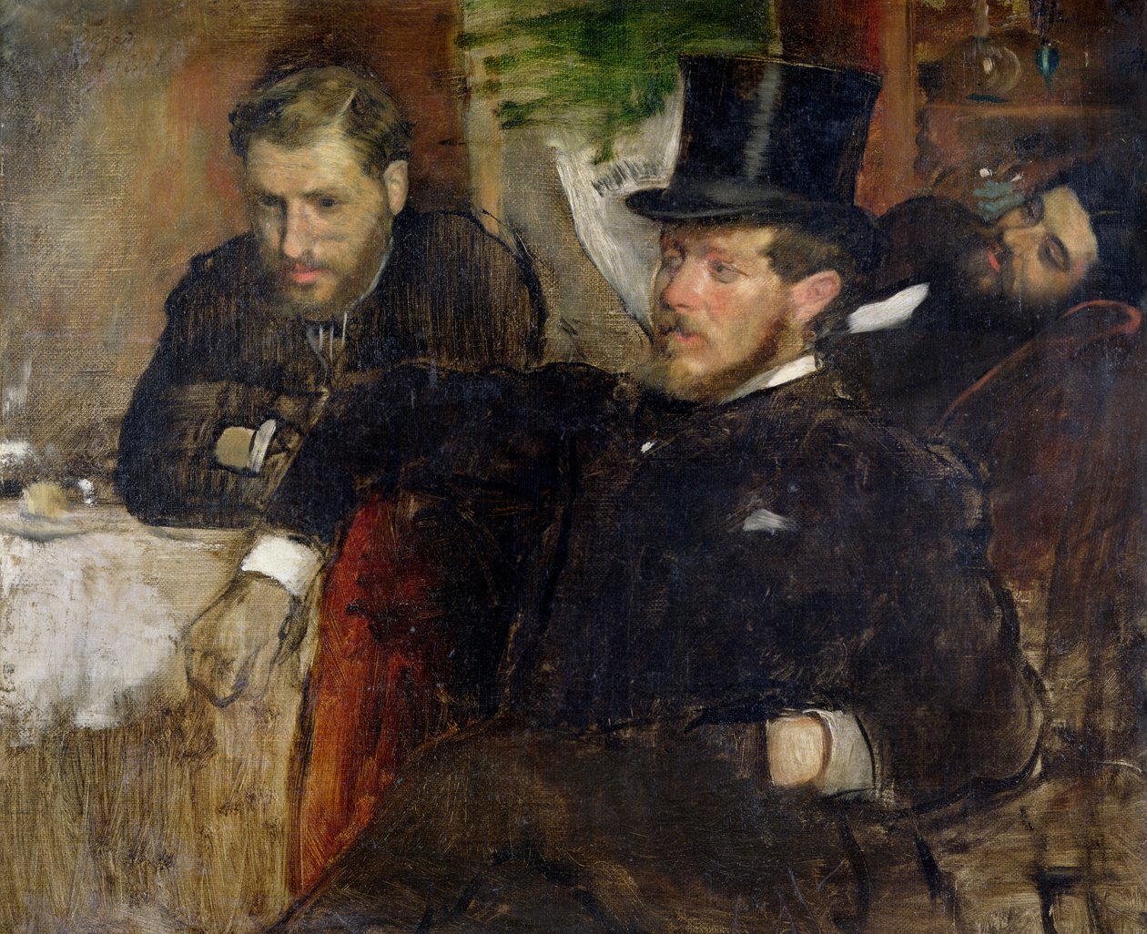 Jeantaud, Linet ma Laine, 1871 swed av Edgar Degas