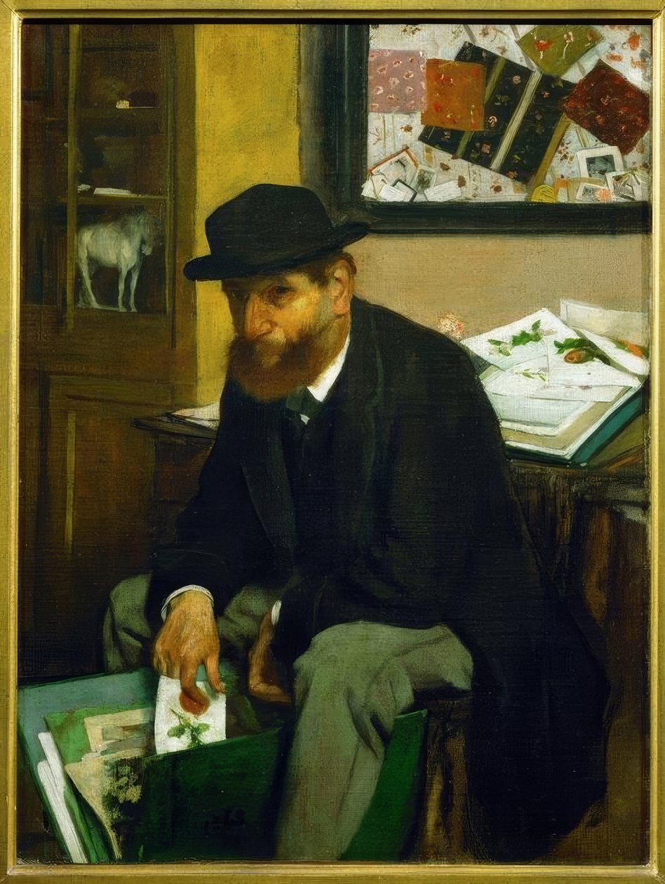 Tryckälskaren av Edgar Degas