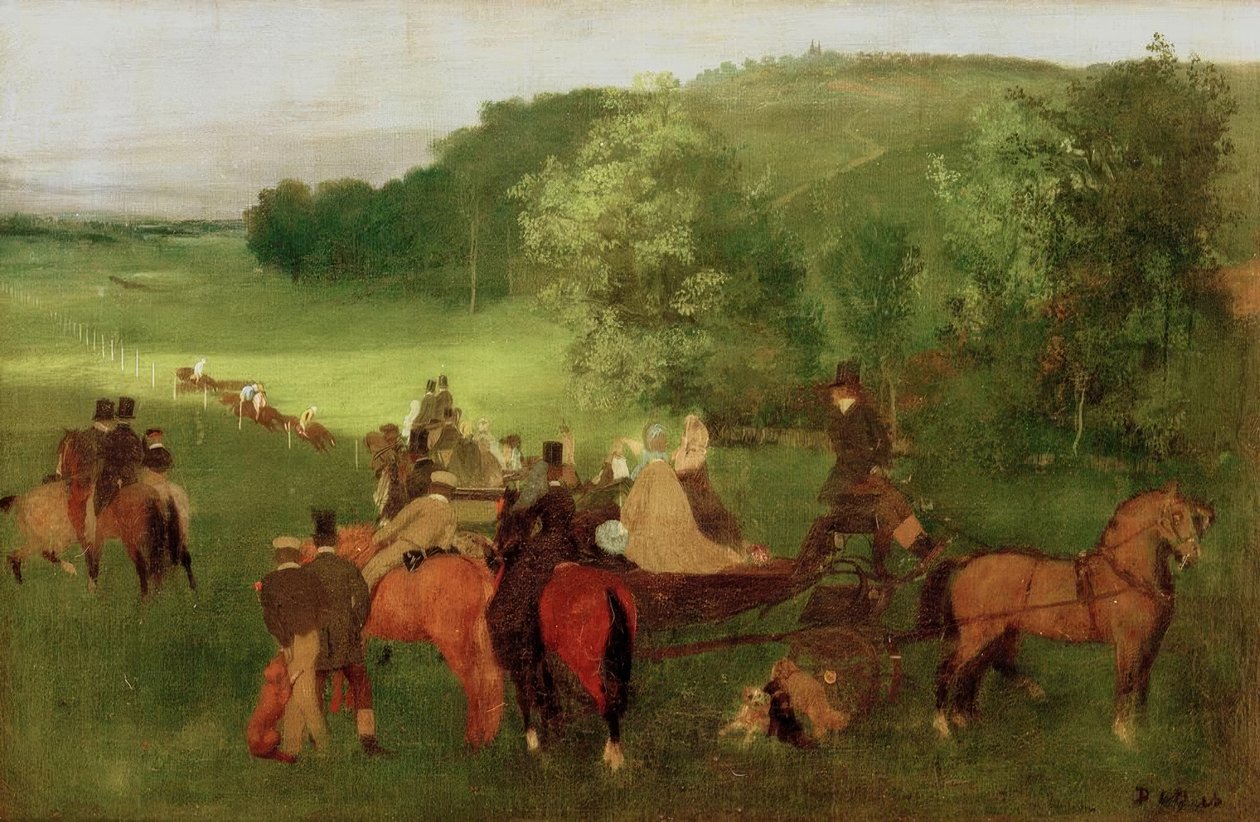 Tävlingarna av Edgar Degas