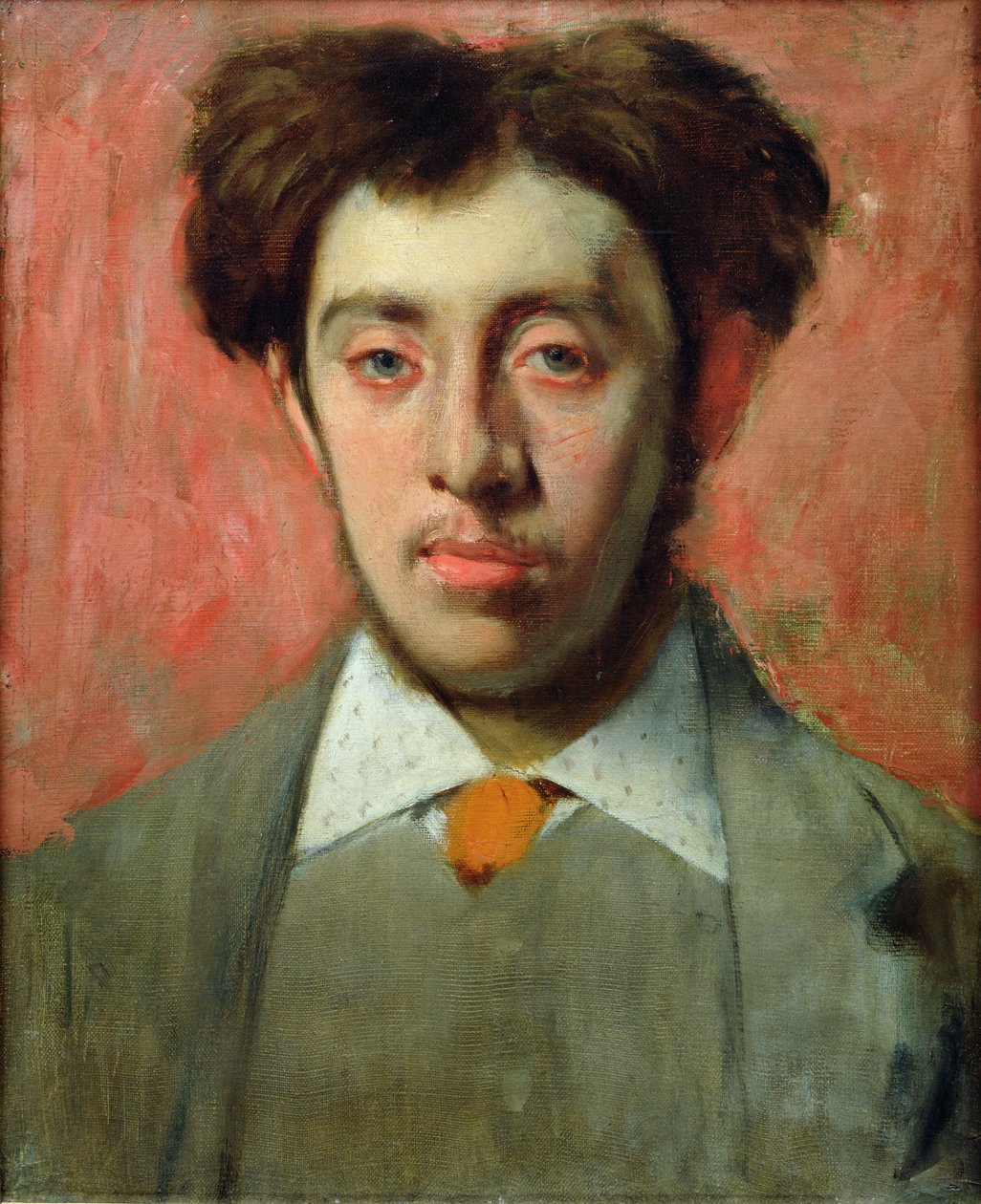 Porträtt av Albert Melida av Edgar Degas