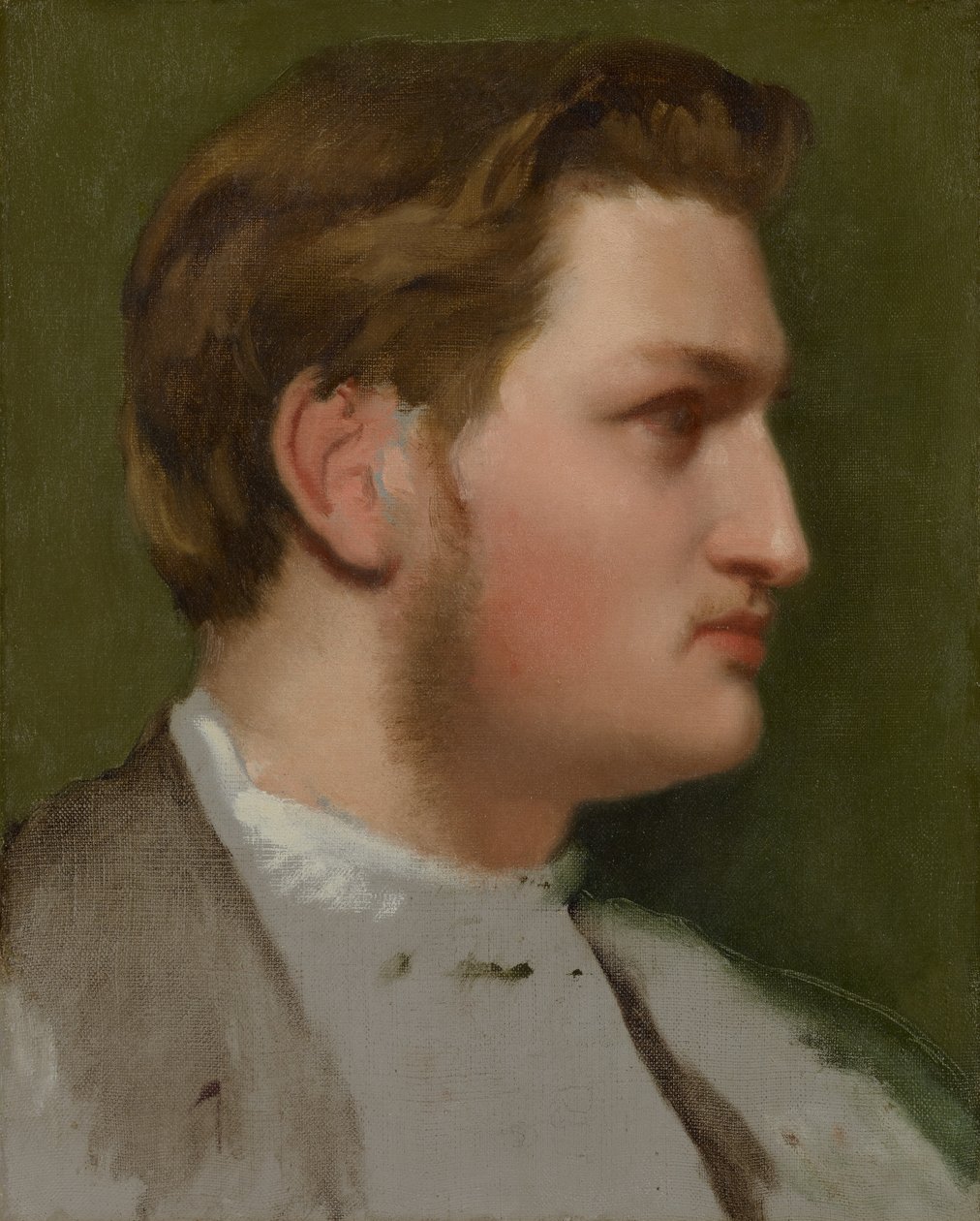 Porträtt av Paul Valpinçon, ca 1855 av Edgar Degas
