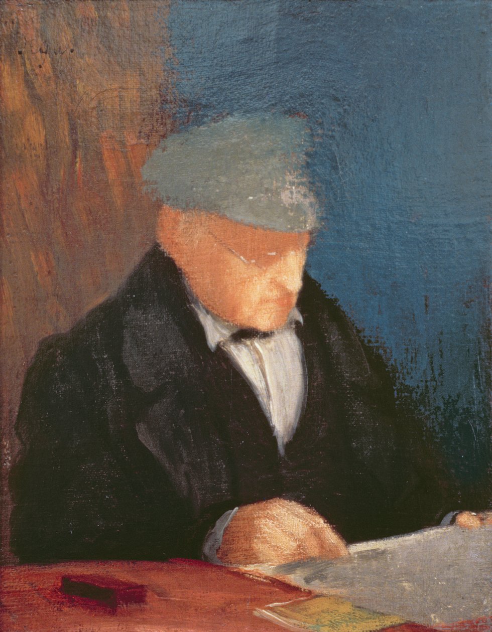 Rene-Hilaire de Gas, konstnärens farfar av Edgar Degas