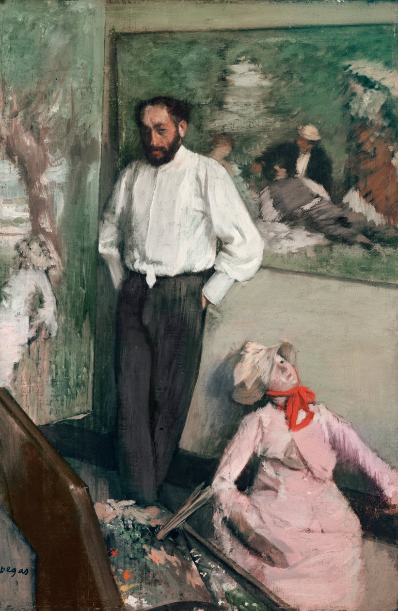 The Man and the Puppet (föreställningen tros vara av Paul Cézanne och en version av 