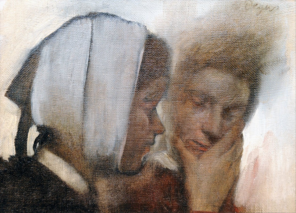 Tvättmän av Edgar Degas