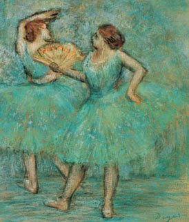 Två dansare av Edgar Degas