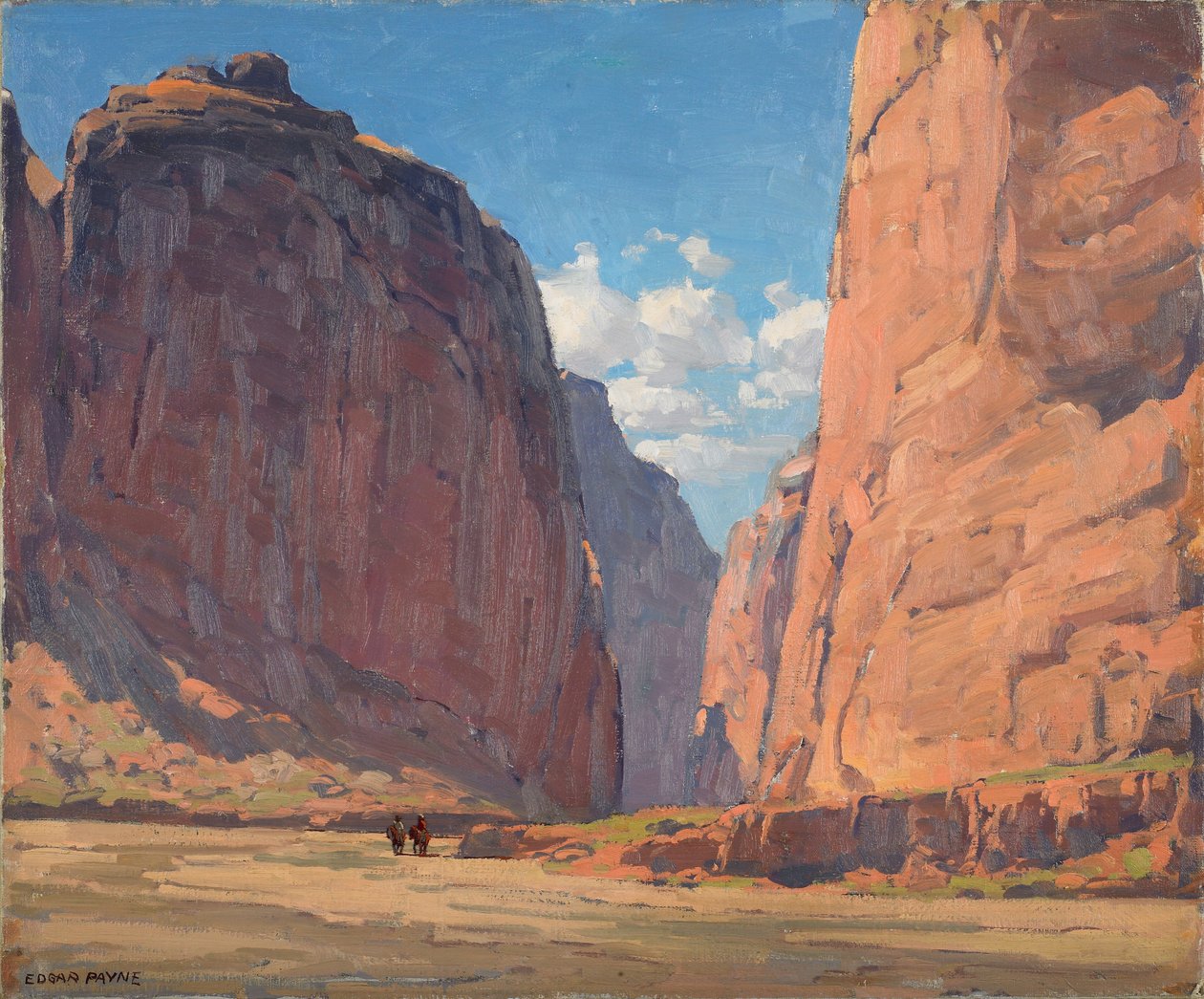 Canyon Portal, ca 1935 (olja på duk) av Edgar Alwin Payne