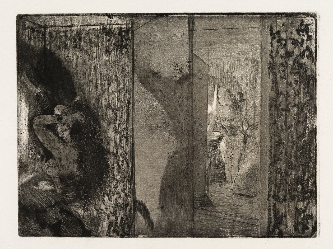 Skådespelerskor i sina loger av Edgar Degas