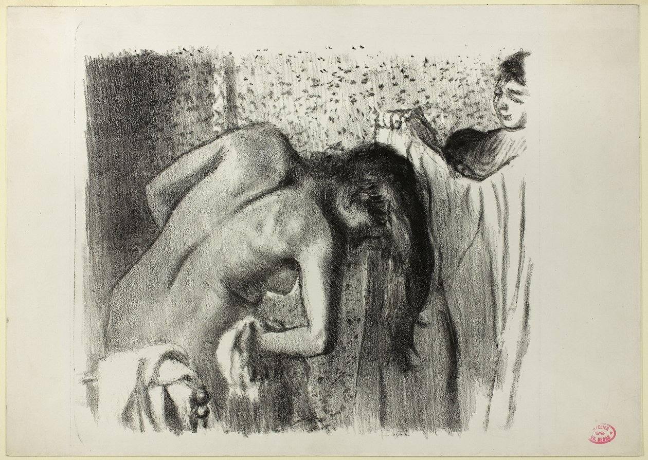 After the Bath (stor version) av Edgar Degas