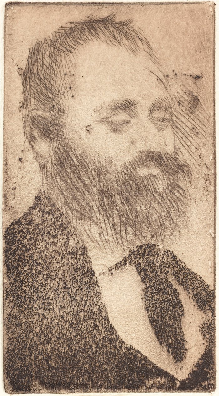 Alphonse Hirsch av Edgar Degas