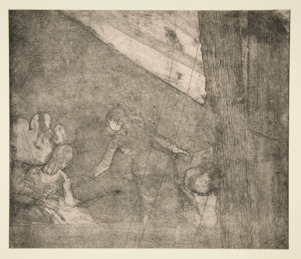 Hos ambassadörerna av Edgar Degas