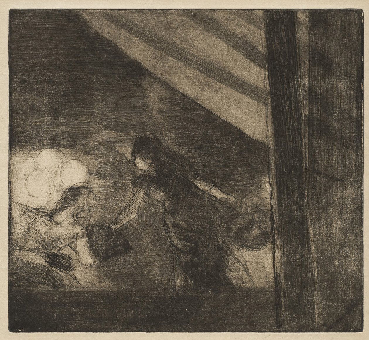 På Café des Ambassadeurs, ca 1879-80 av Edgar Degas