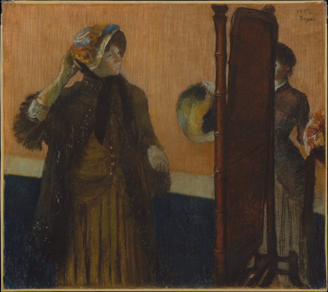 Hos modisten av Edgar Degas