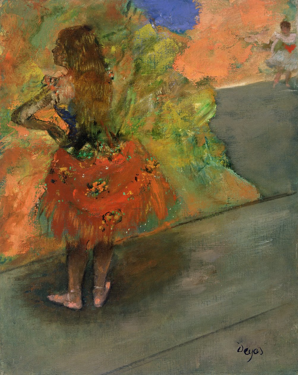 Balettdansös, ca 1888-94 av Edgar Degas