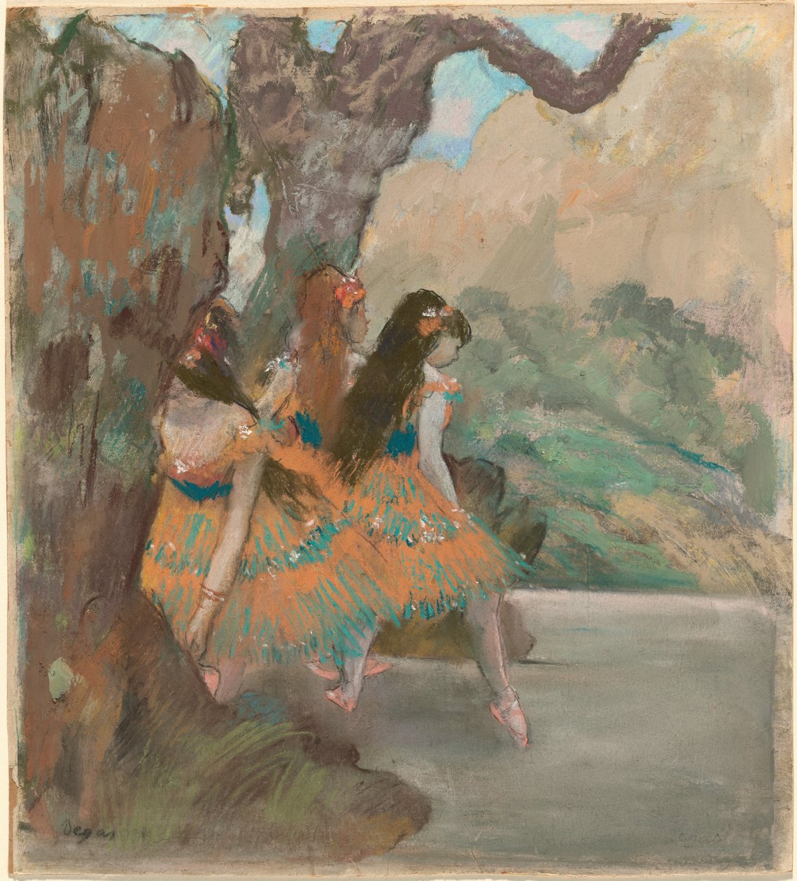 Balettdansare av Edgar Degas