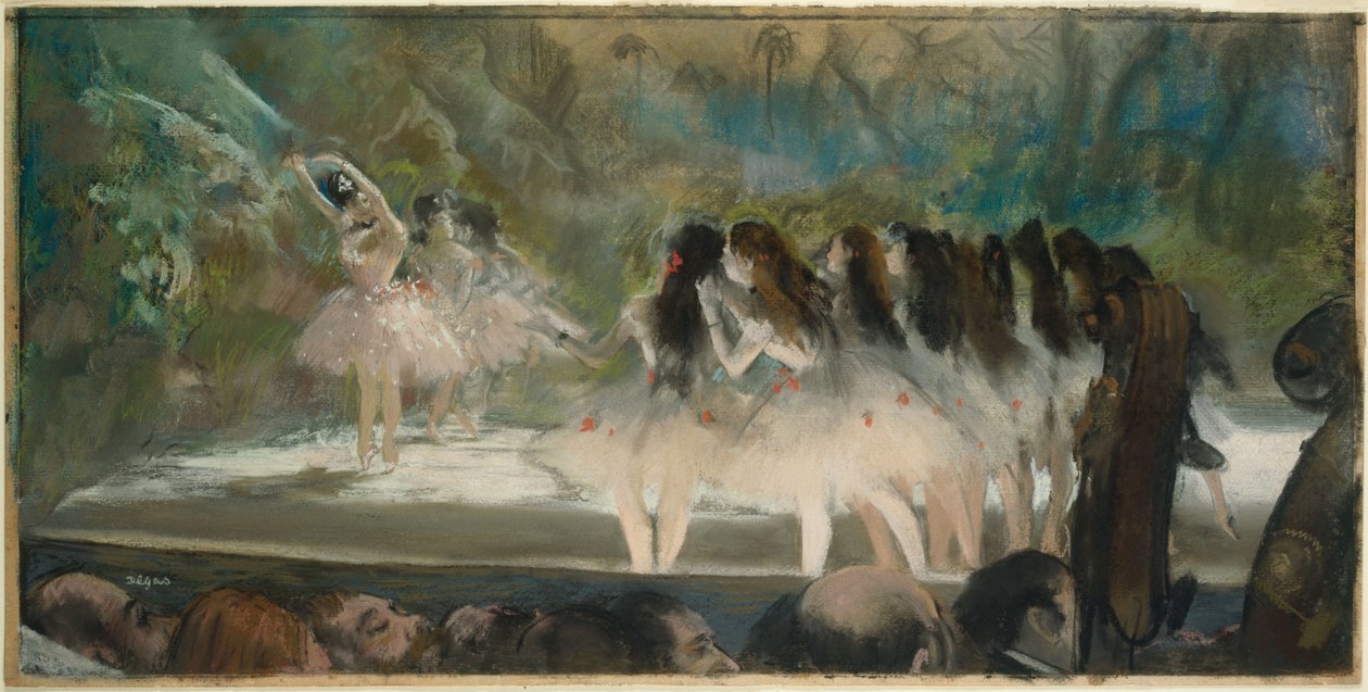 Balett på Paris Opéra av Edgar Degas